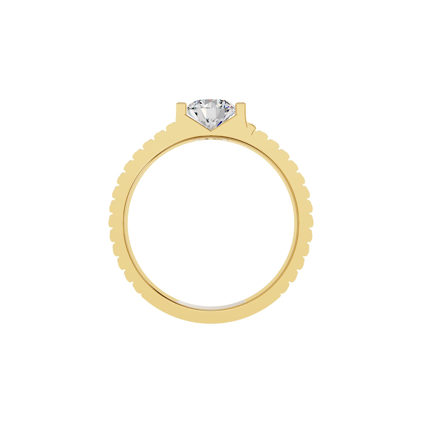 DGR001073 18 KT / Yellow Gold / 24