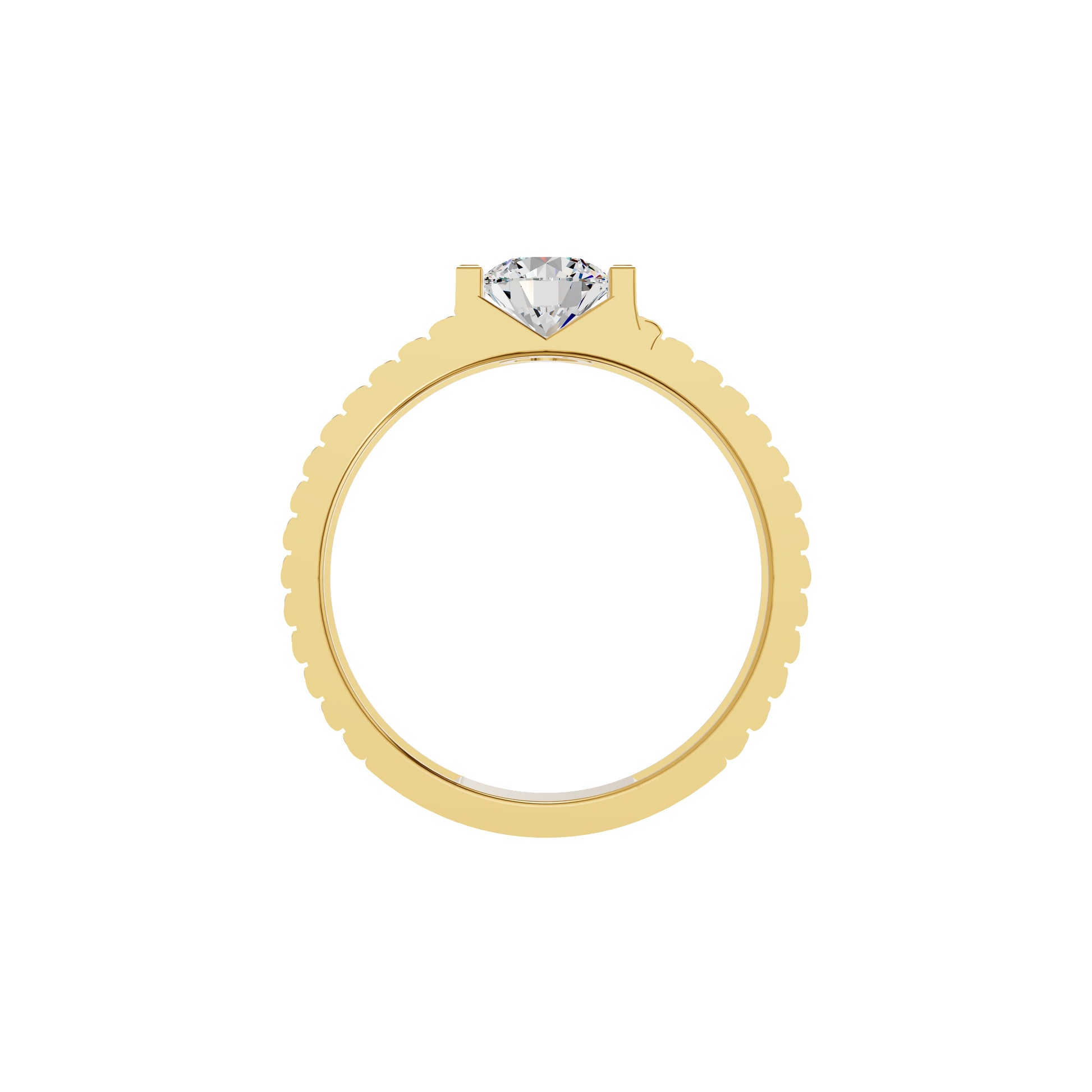 DGR001073 18 KT / Yellow Gold / 24