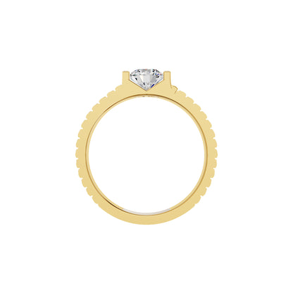 DGR001073 18 KT / Yellow Gold / 24