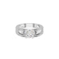 DGR001074 18 KT / White Gold / 24