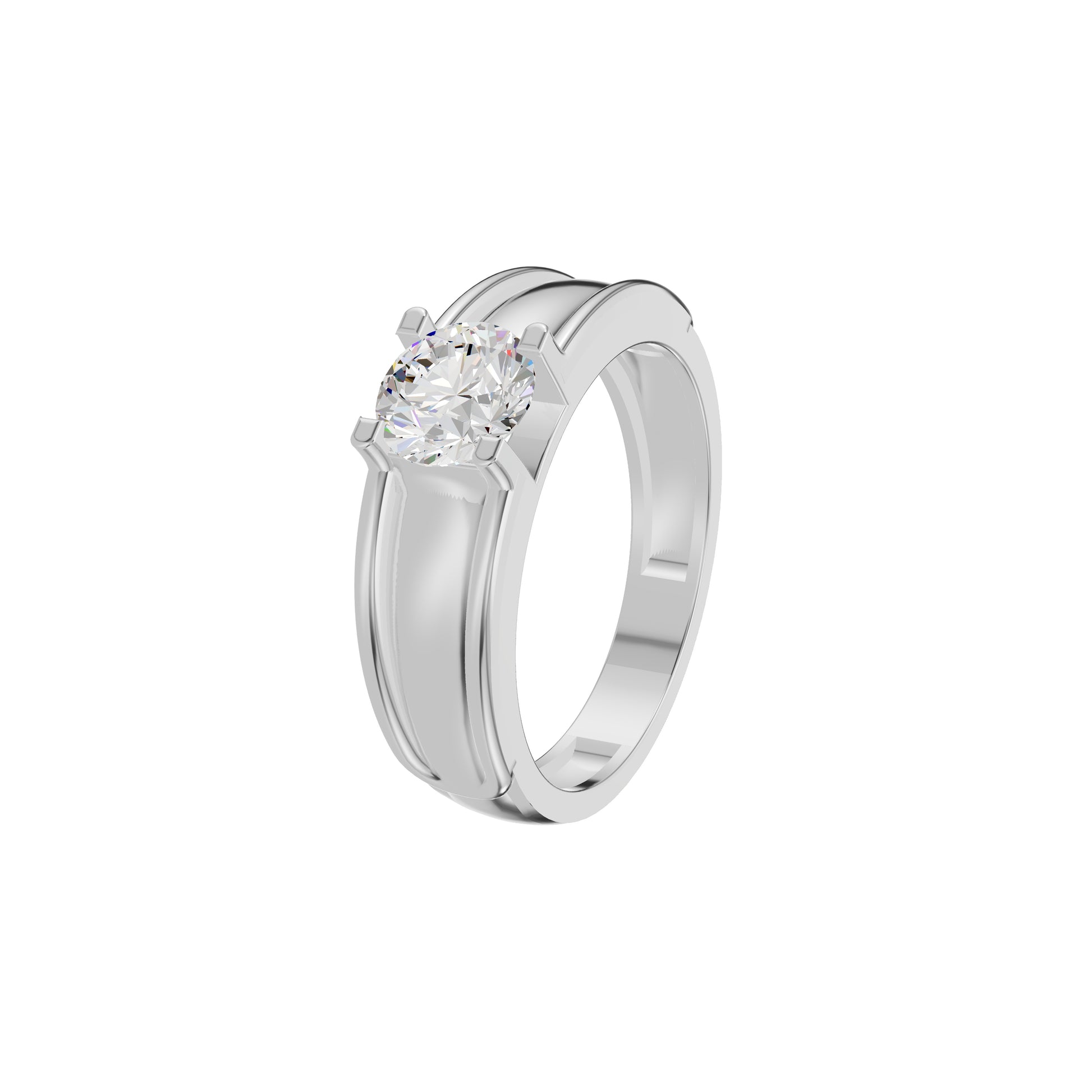 DGR001074 18 KT / White Gold / 24