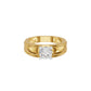 DGR001074 18 KT / Yellow Gold / 24