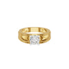 DGR001074 18 KT / Yellow Gold / 24