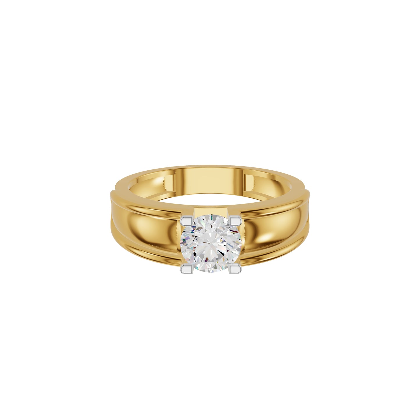 DGR001074 18 KT / Yellow Gold / 24