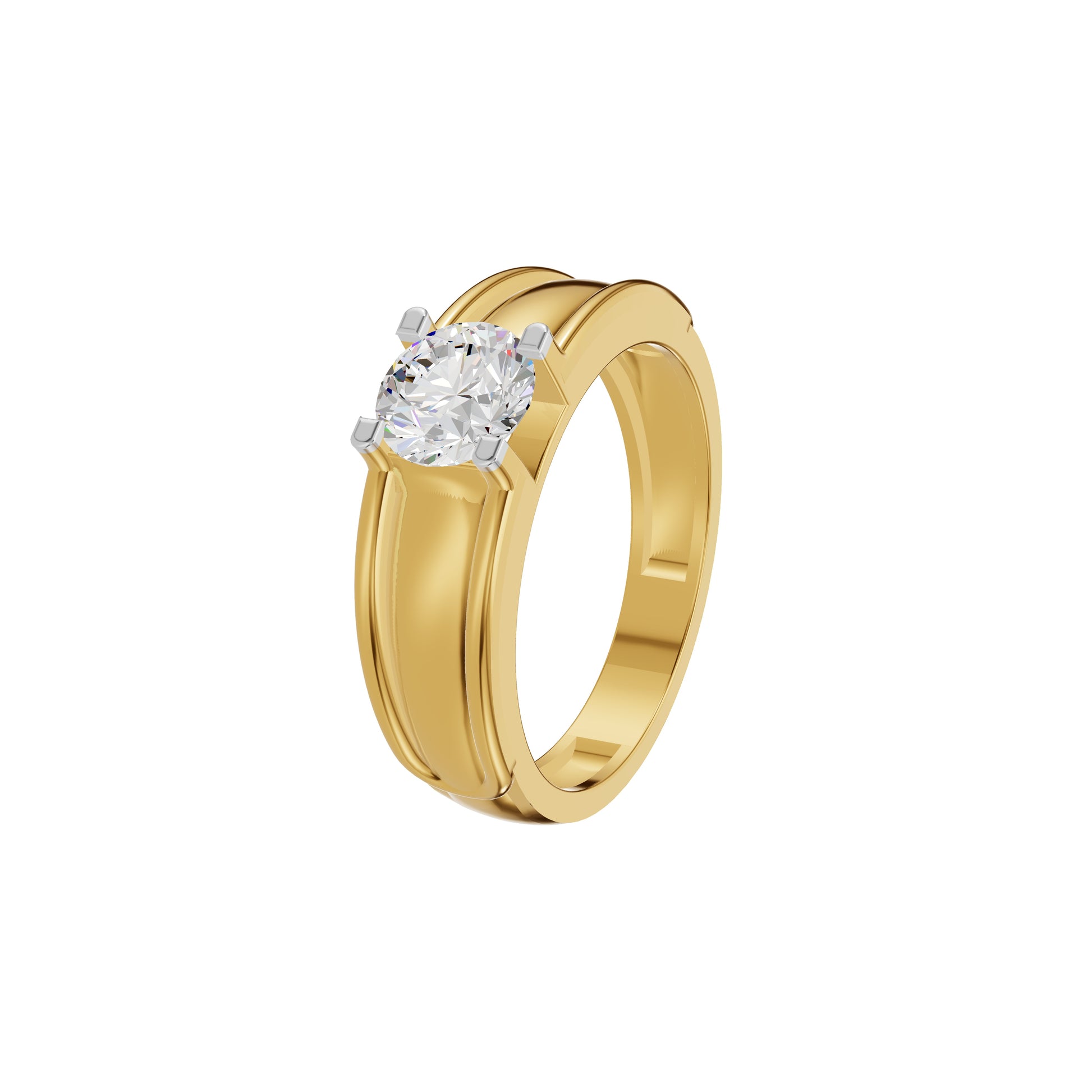 DGR001074 18 KT / Yellow Gold / 24