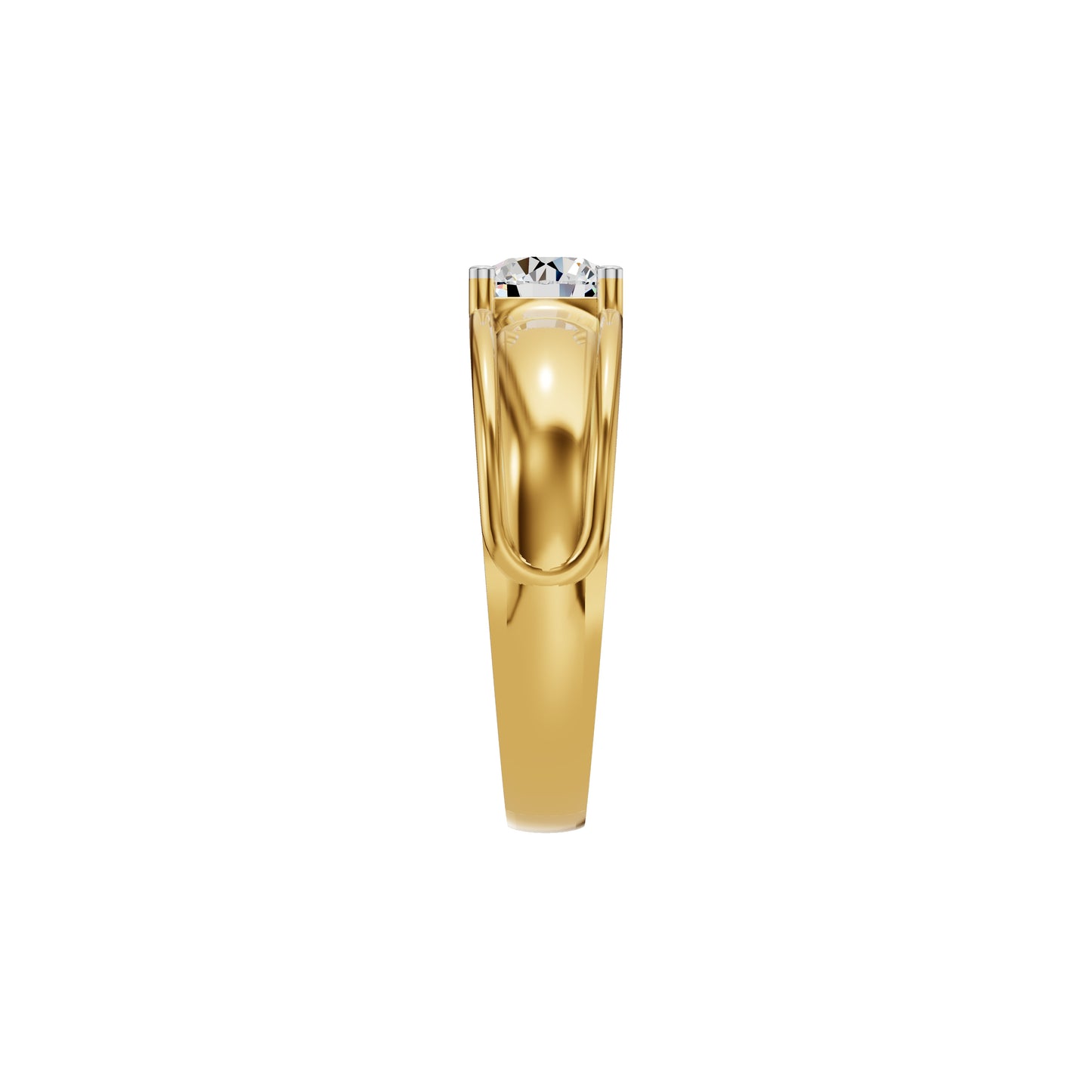 DGR001074 18 KT / Yellow Gold / 24