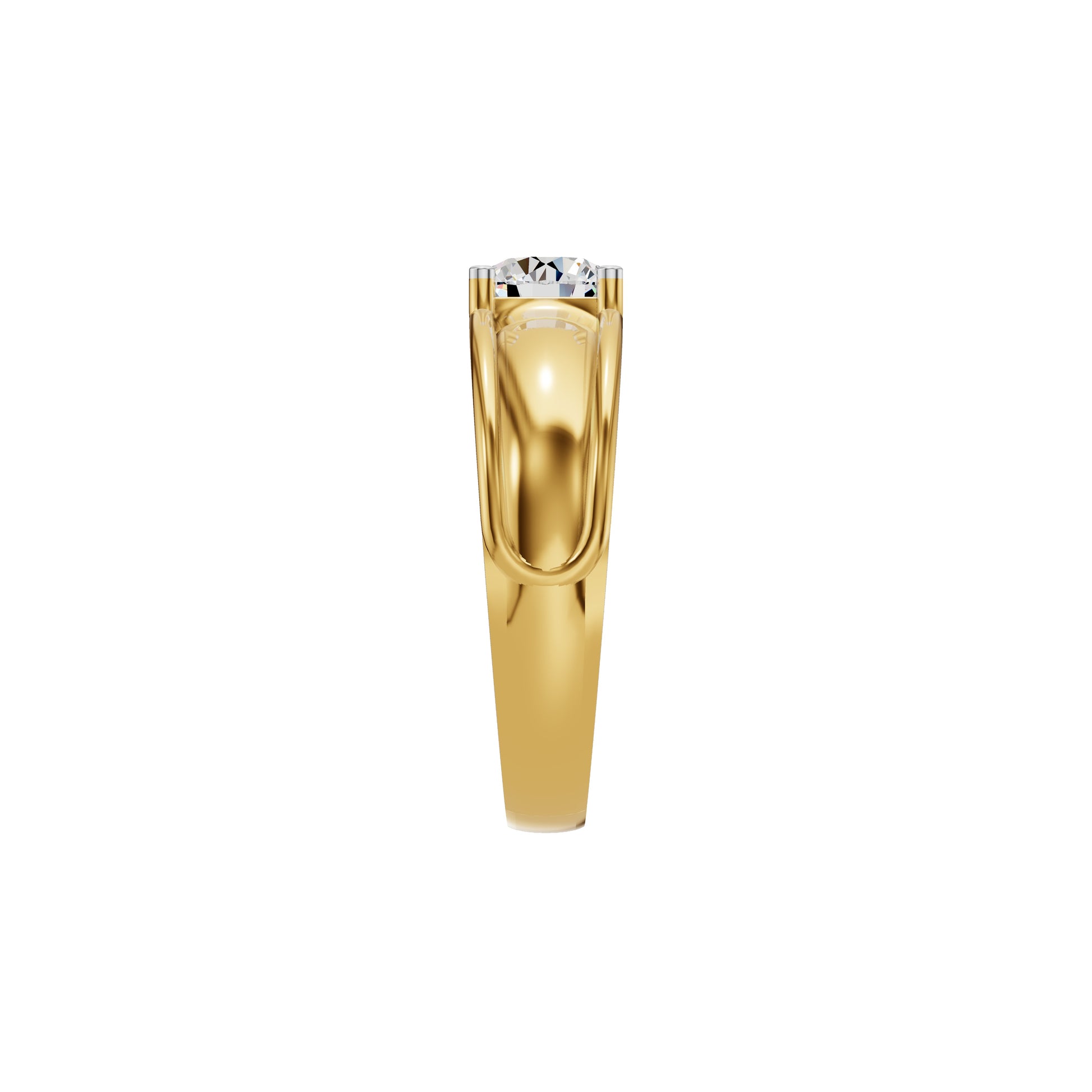 DGR001074 18 KT / Yellow Gold / 24