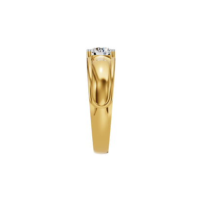 DGR001074 18 KT / Yellow Gold / 24