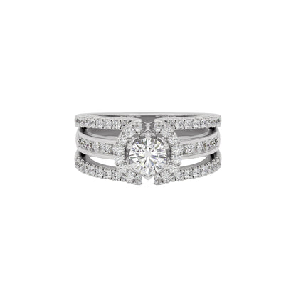 Eternal Splendor Diamond Ring 18 KT / White Gold / 22