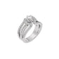 Eternal Splendor Diamond Ring 18 KT / White Gold / 22