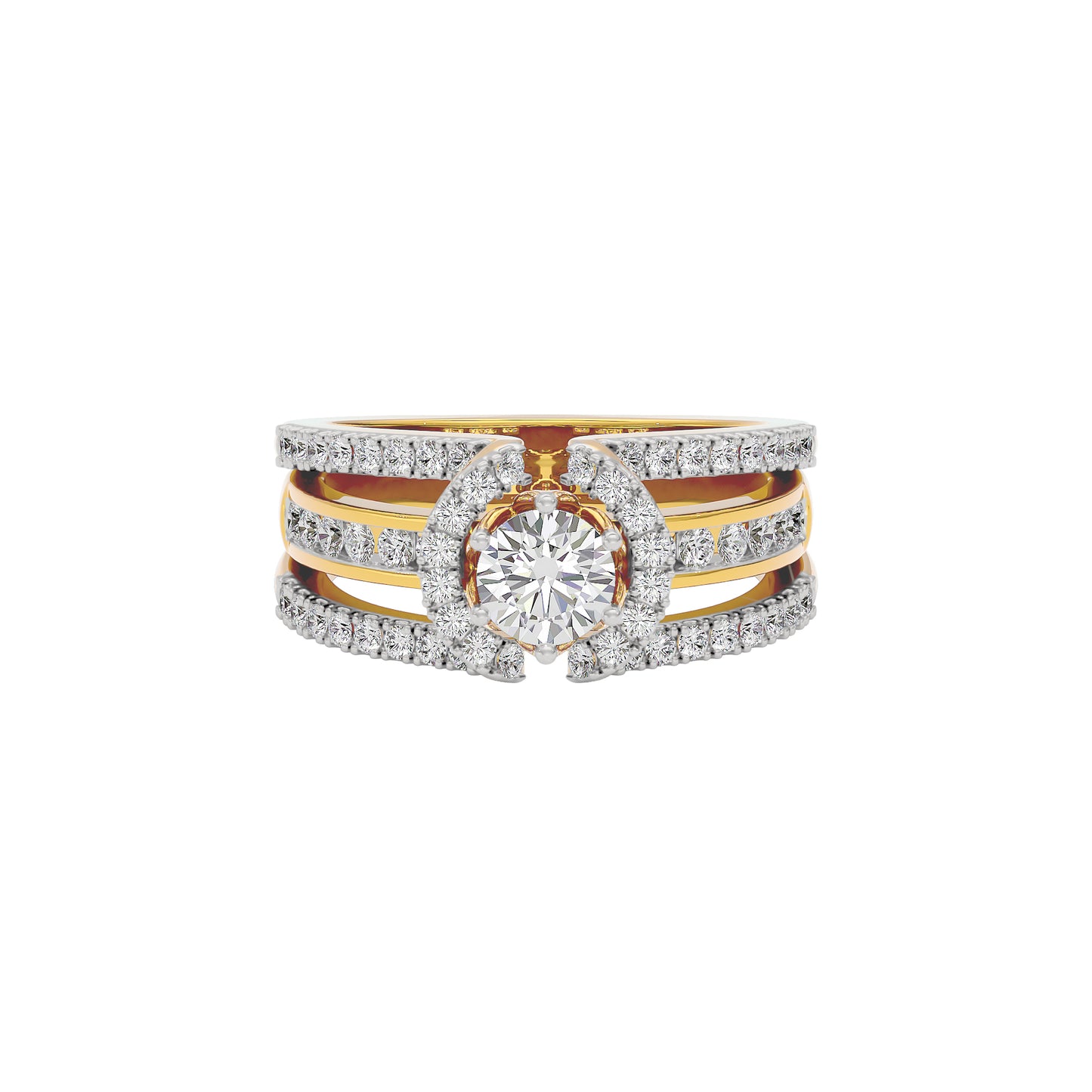 Eternal Splendor Diamond Ring 18 KT / Yellow Gold / 22