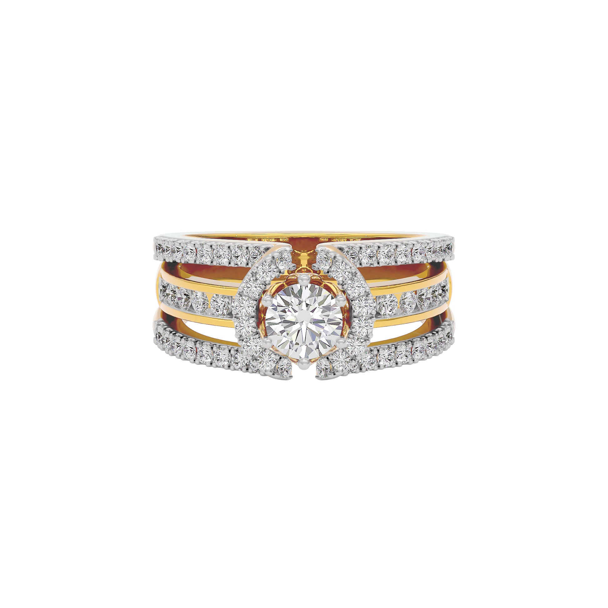 Eternal Splendor Diamond Ring 18 KT / Yellow Gold / 22