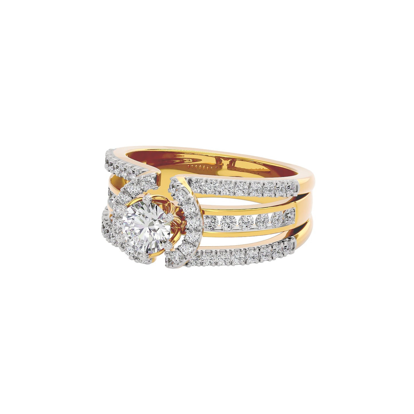 Eternal Splendor Diamond Ring 18 KT / Yellow Gold / 22