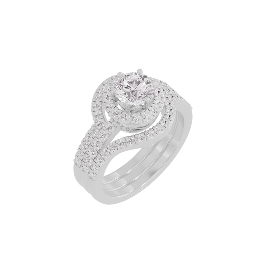 Glittering Symphony Diamond Ring