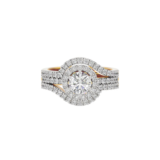 Glittering Symphony Diamond Ring 18 KT / Yellow Gold / 22