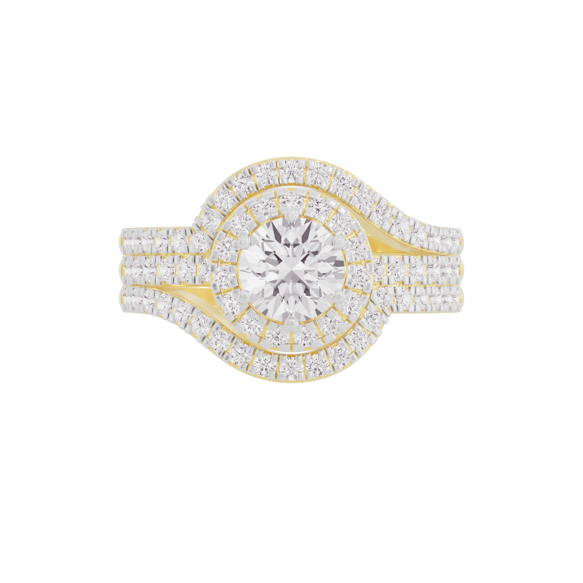 Glittering Symphony Diamond Ring
