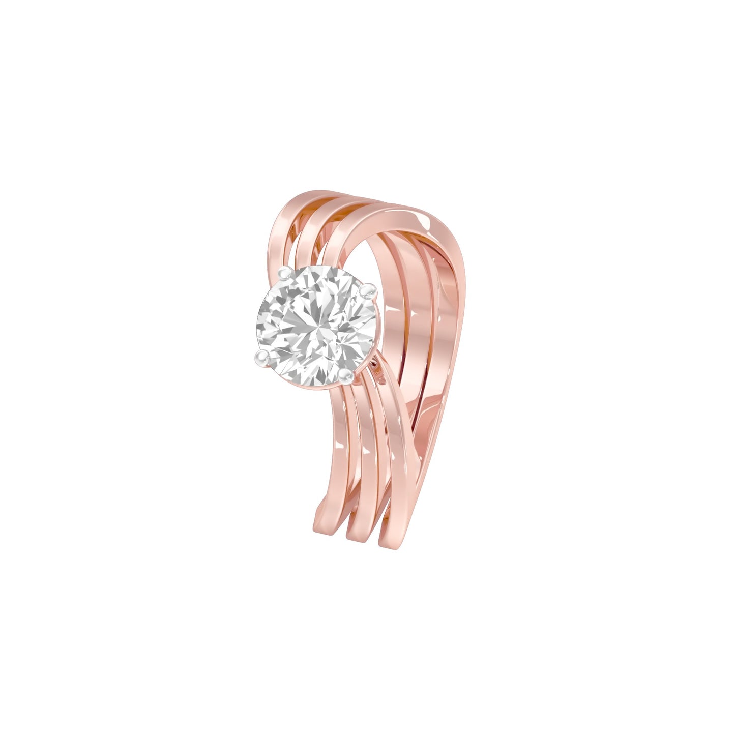 DLR000030 18 KT / Rose Gold / 22