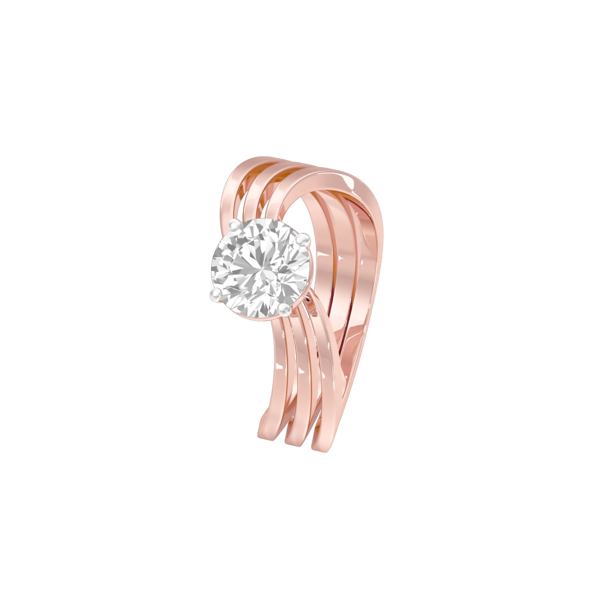 DLR000030 18 KT / Rose Gold / 22