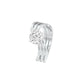 DLR000030 18 KT / White Gold / 22