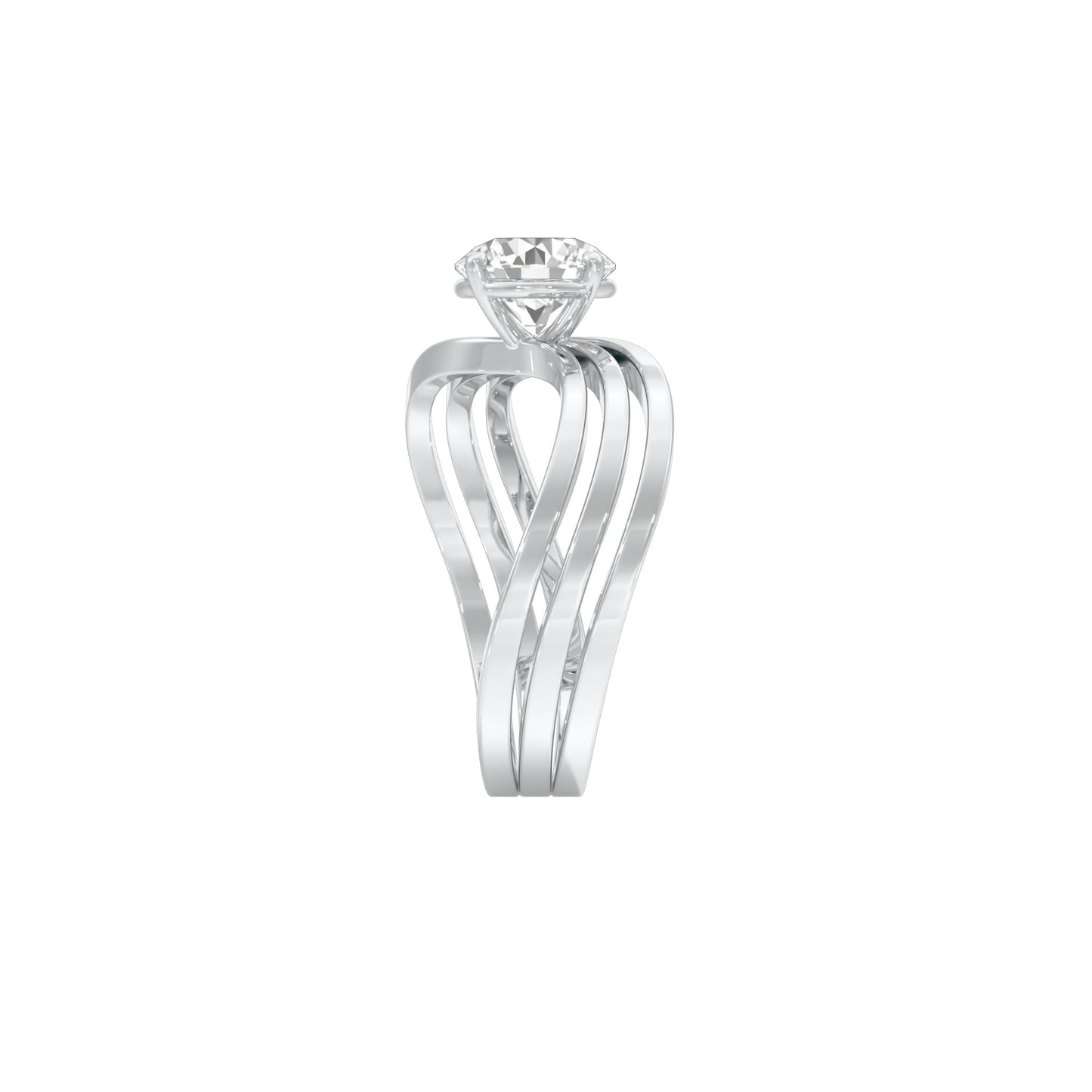 DLR000030 18 KT / White Gold / 22