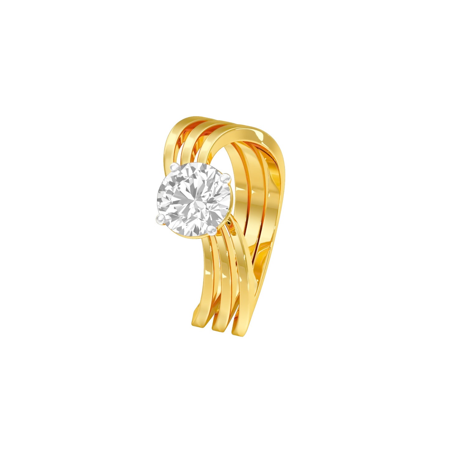 DLR000030 18 KT / Yellow Gold / 22