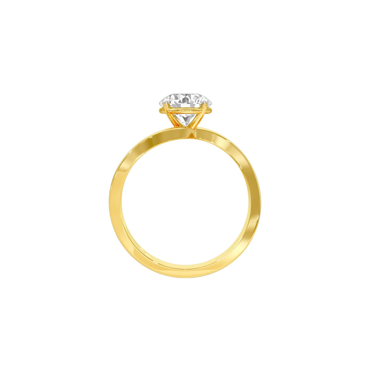 DLR000030 18 KT / Yellow Gold / 22