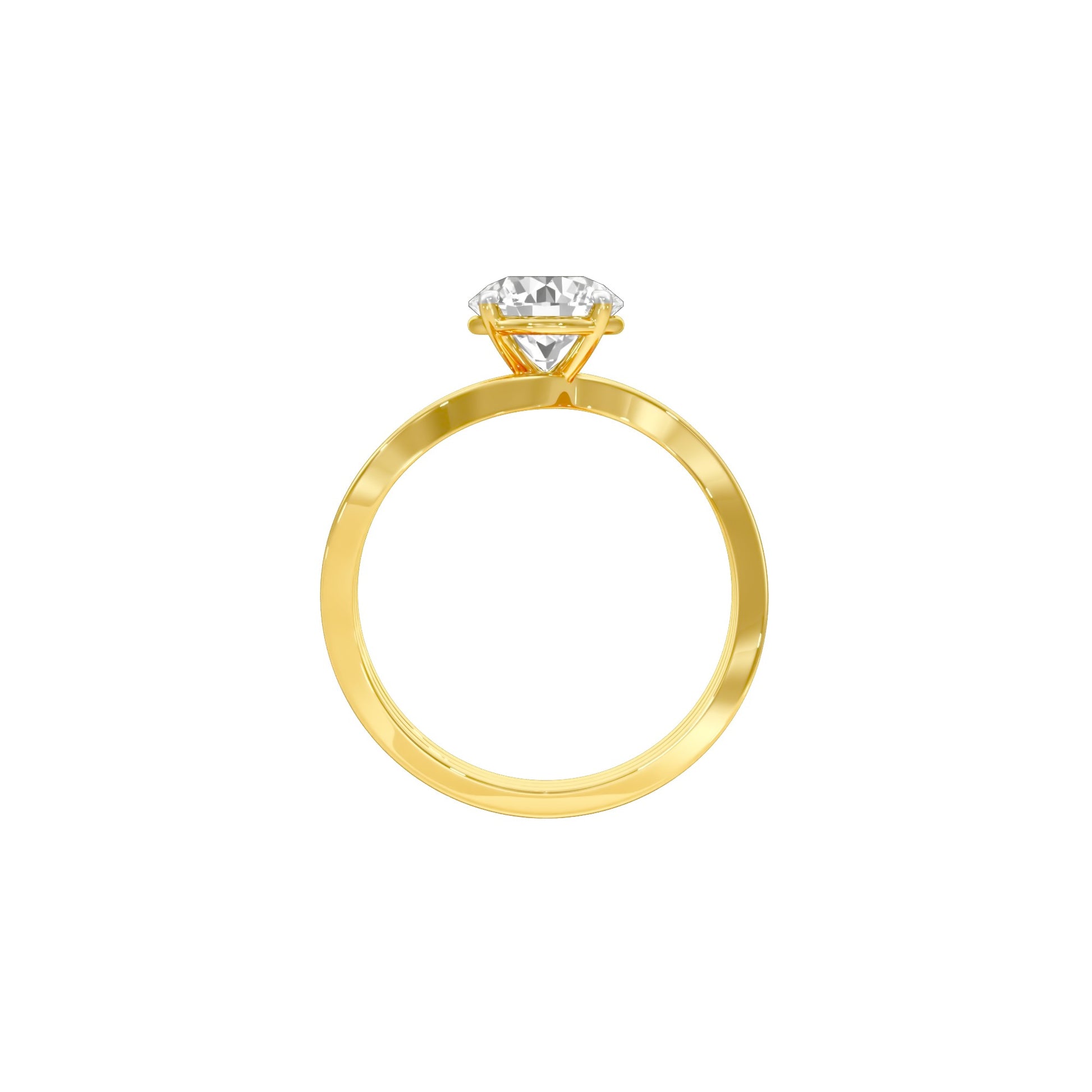 DLR000030 18 KT / Yellow Gold / 22