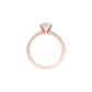 Classic Enchantment Diamond Ring 18 KT / Rose Gold / 22