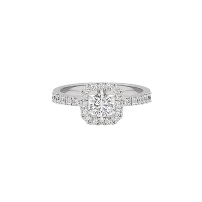 Regal Reflection Diamond Ring 18 KT / White Gold / 22