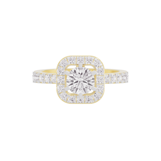 Regal Reflection Diamond Ring