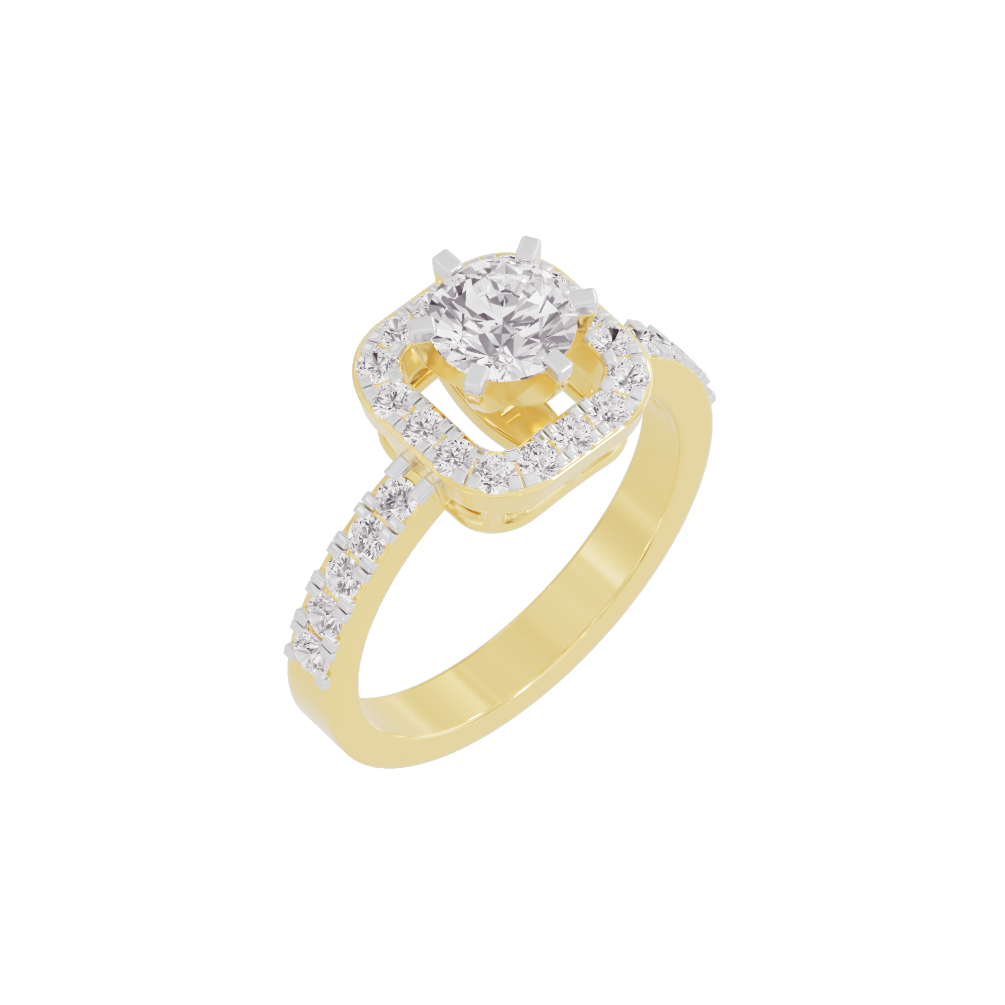 Regal Reflection Diamond Ring