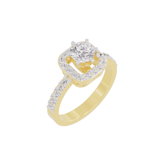 Regal Reflection Diamond Ring