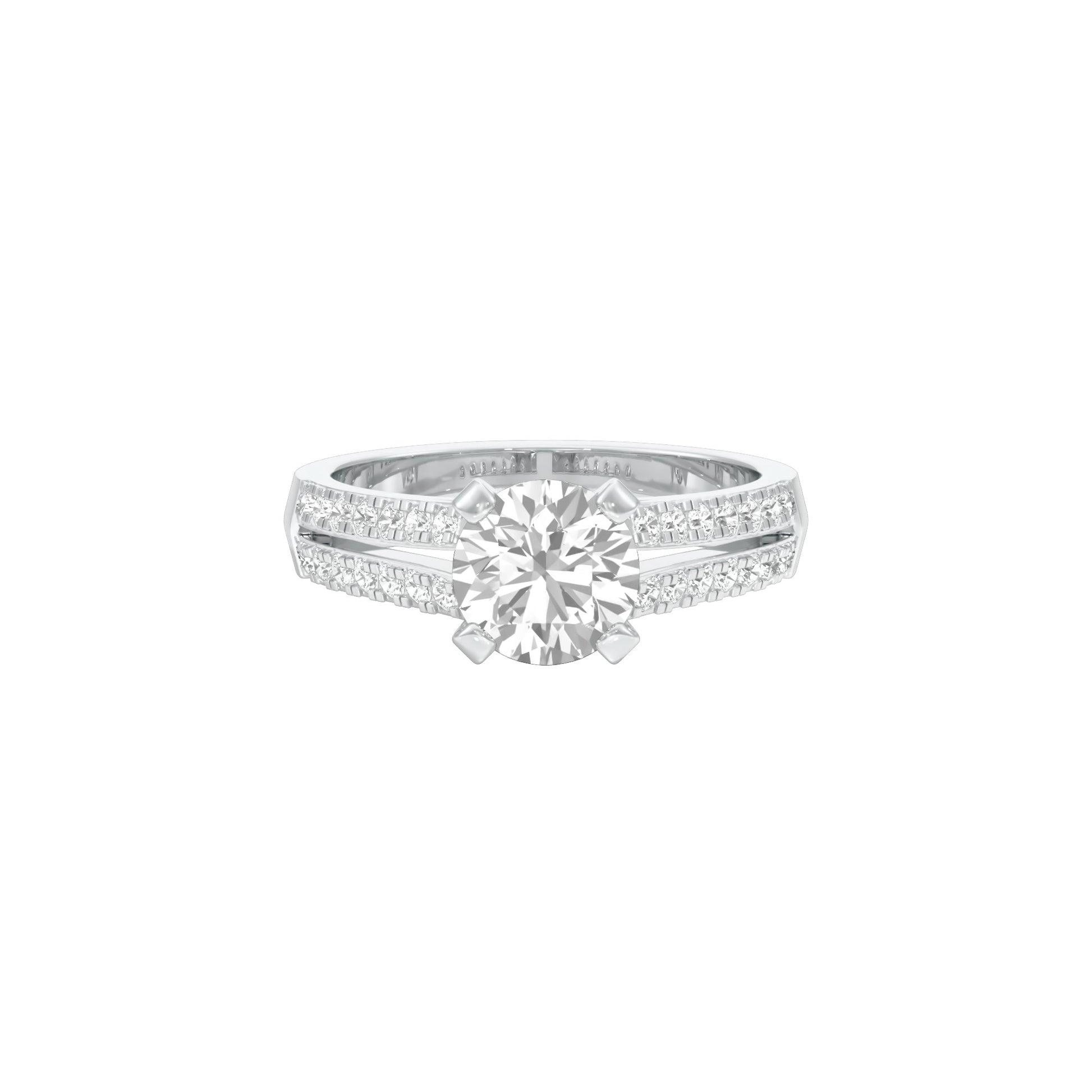 DLR000080 18 KT / White Gold / 22
