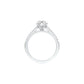 DLR000080 18 KT / White Gold / 22
