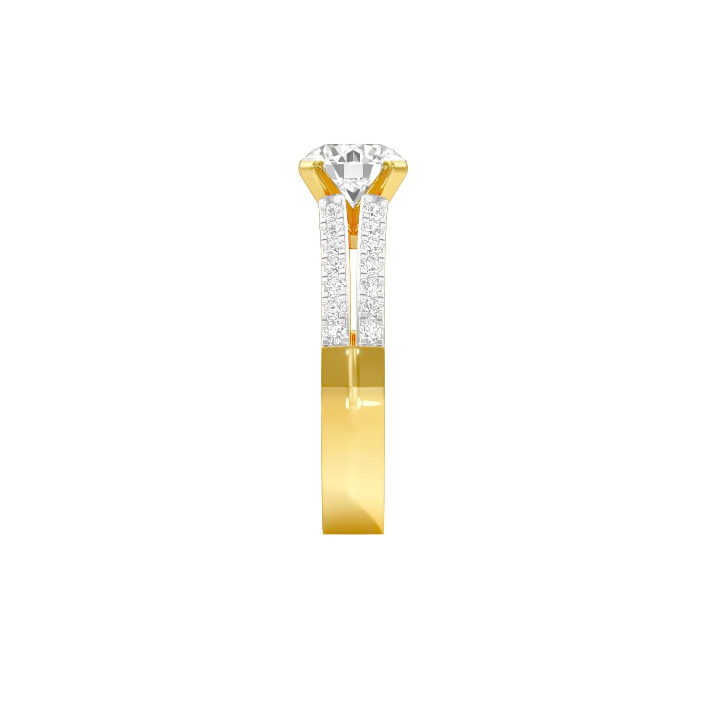 DLR000080 18 KT / Yellow Gold / 22