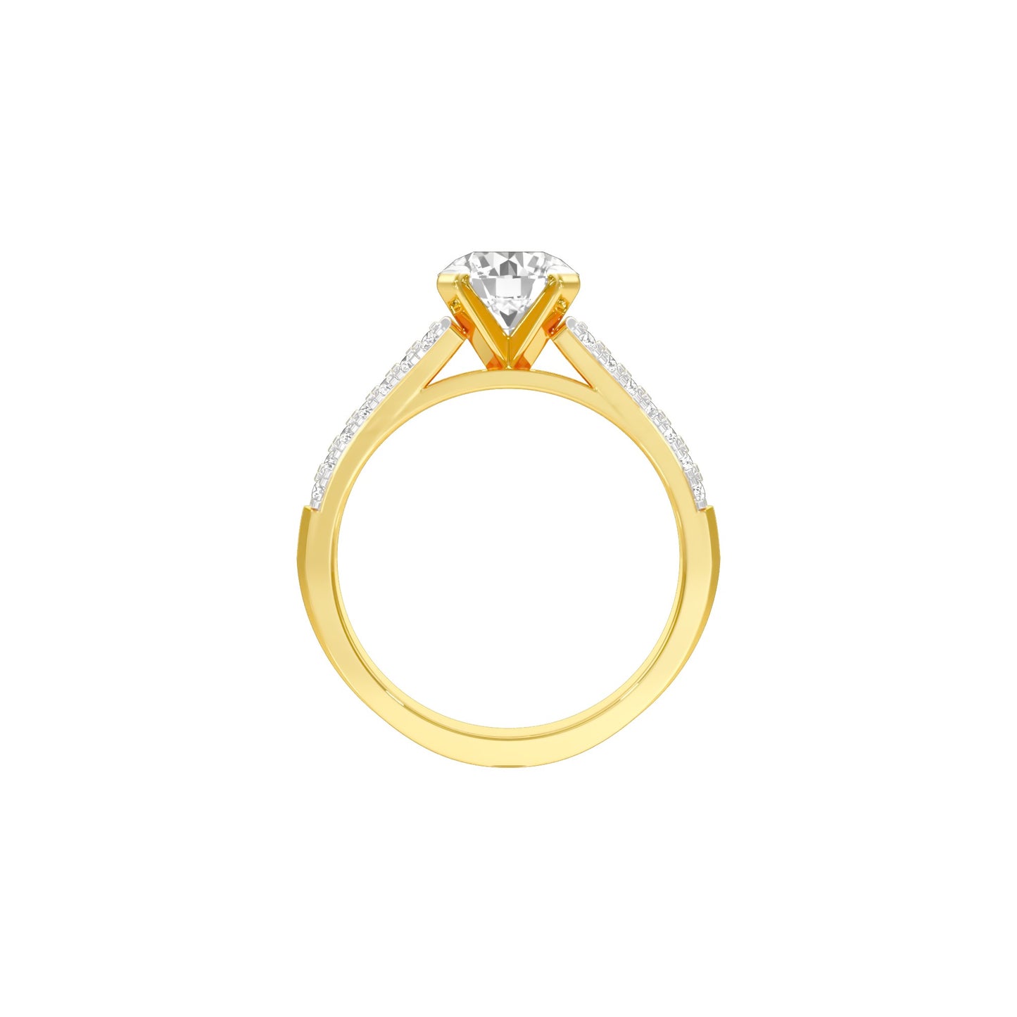 DLR000080 18 KT / Yellow Gold / 22