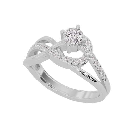 Celestial Cascade Diamond Ring