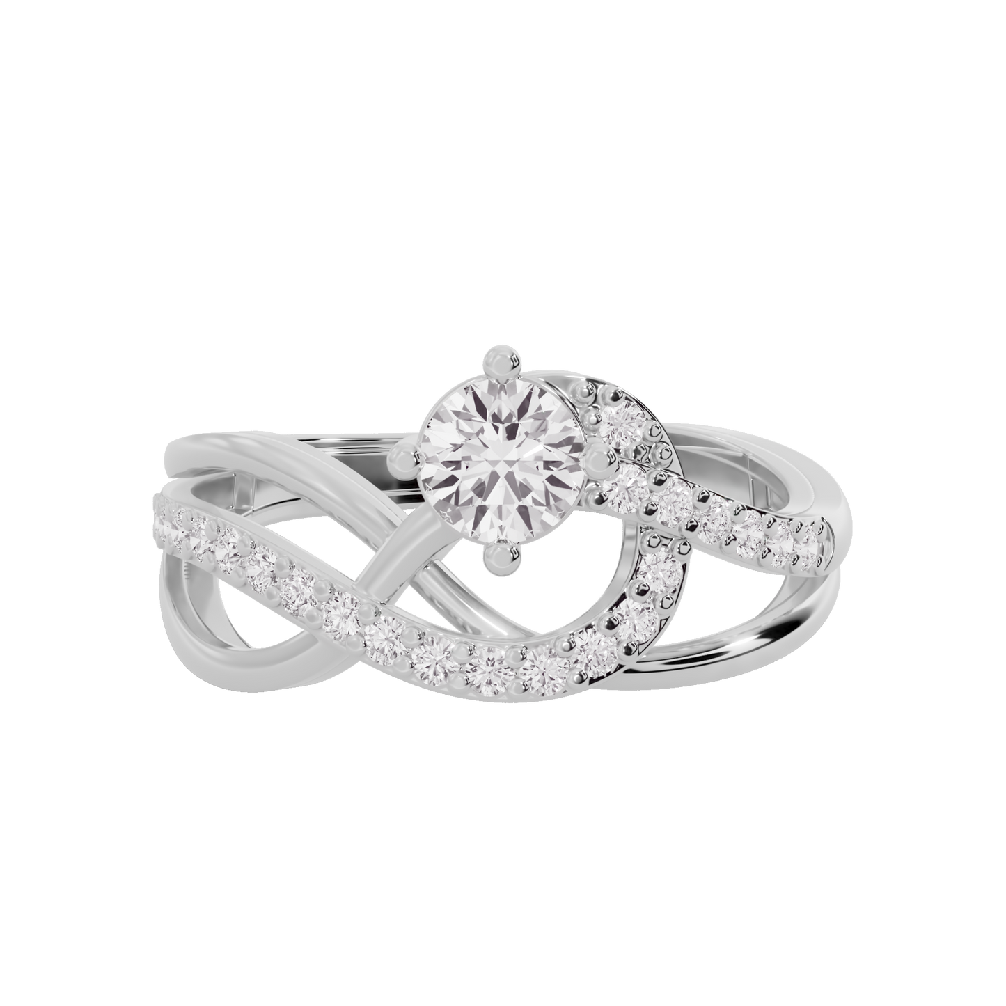 Celestial Cascade Diamond Ring