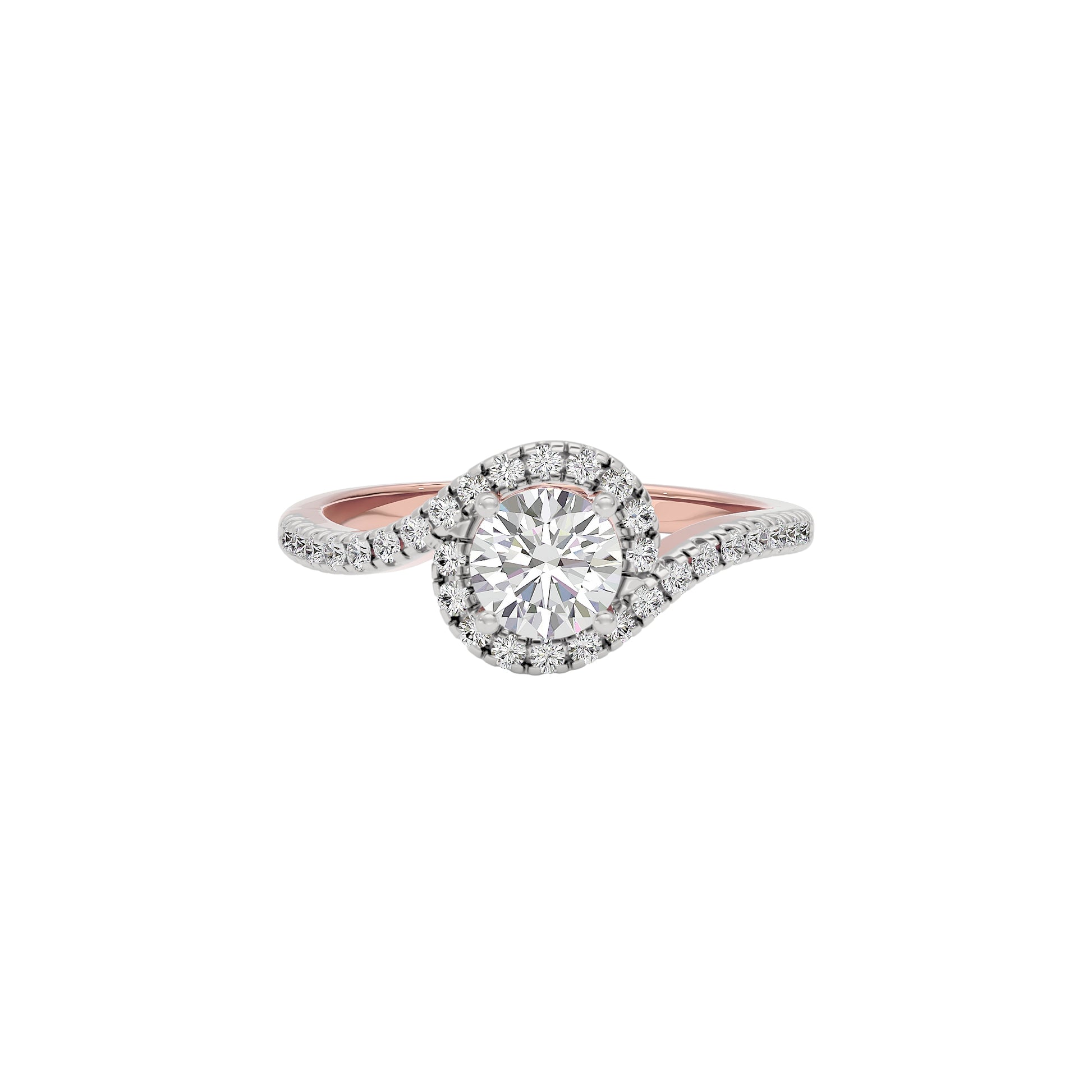 Starry Serenity Diamond Ring 18 KT / Rose Gold / 22