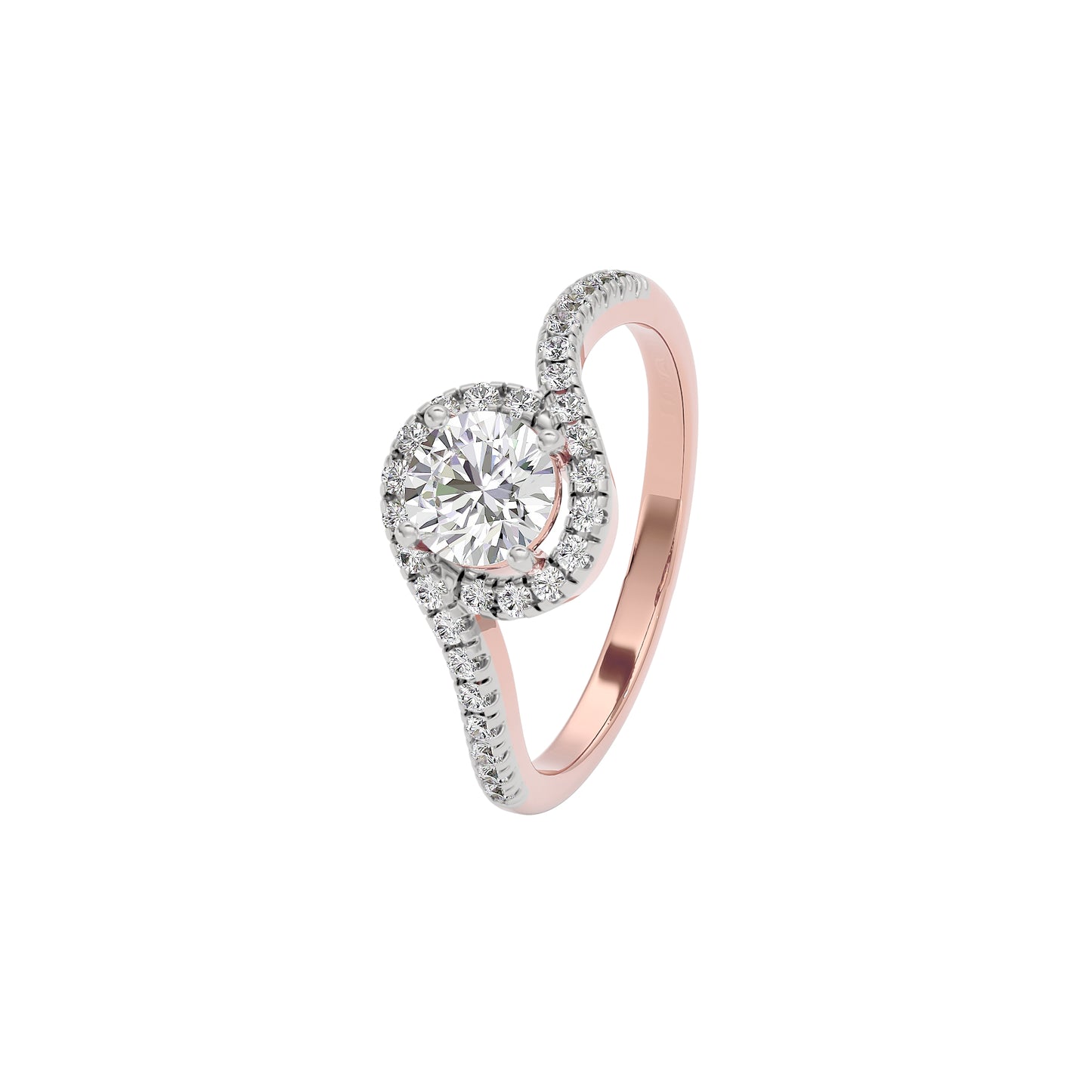 Starry Serenity Diamond Ring 18 KT / Rose Gold / 22