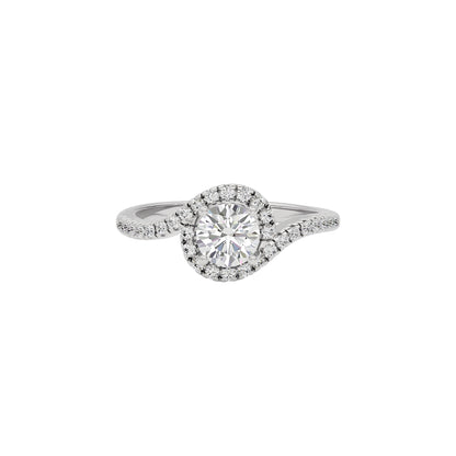 Starry Serenity Diamond Ring 18 KT / White Gold / 22