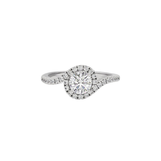 Starry Serenity Diamond Ring 18 KT / White Gold / 22