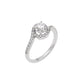 Starry Serenity Diamond Ring 18 KT / White Gold / 22