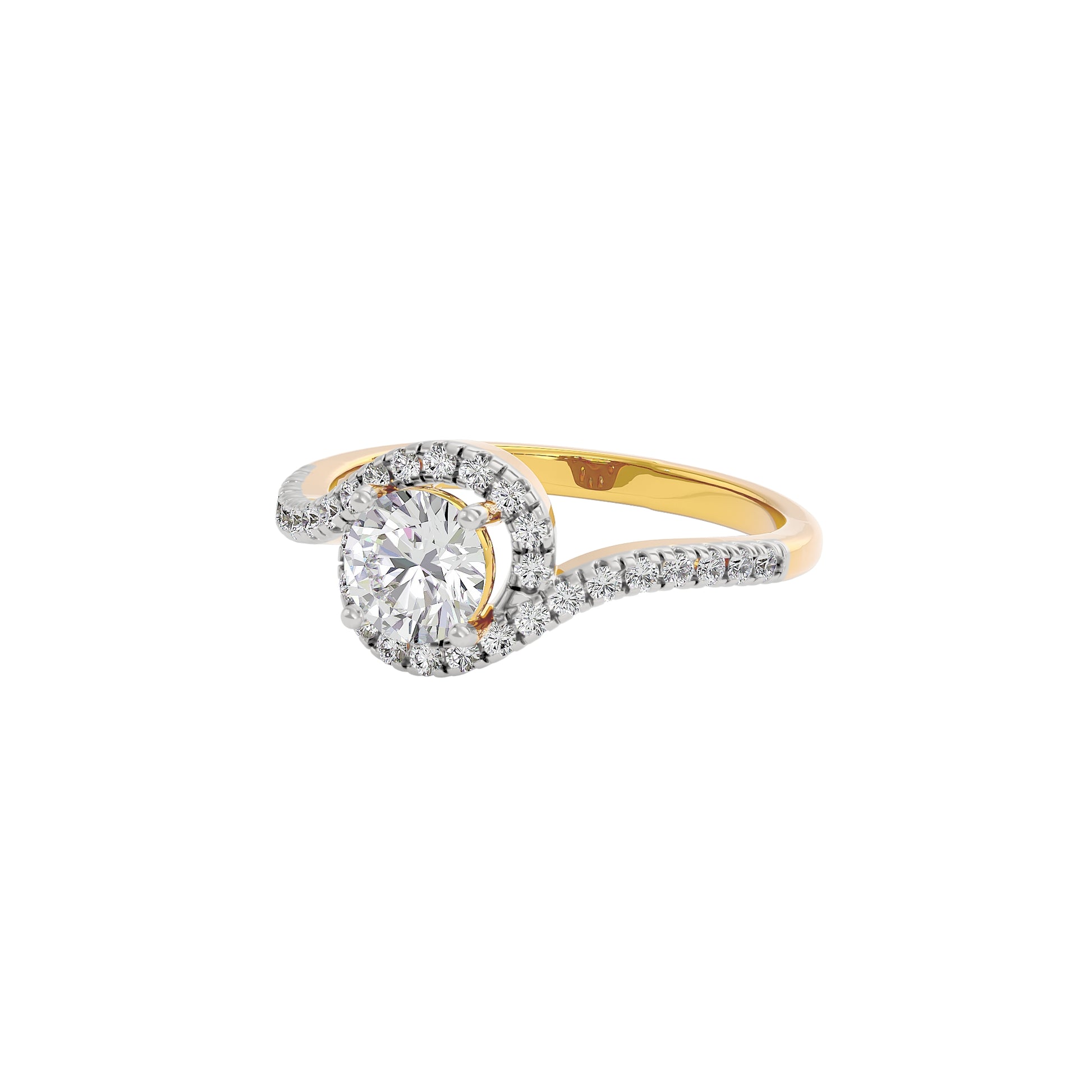 Starry Serenity Diamond Ring 18 KT / Yellow Gold / 22