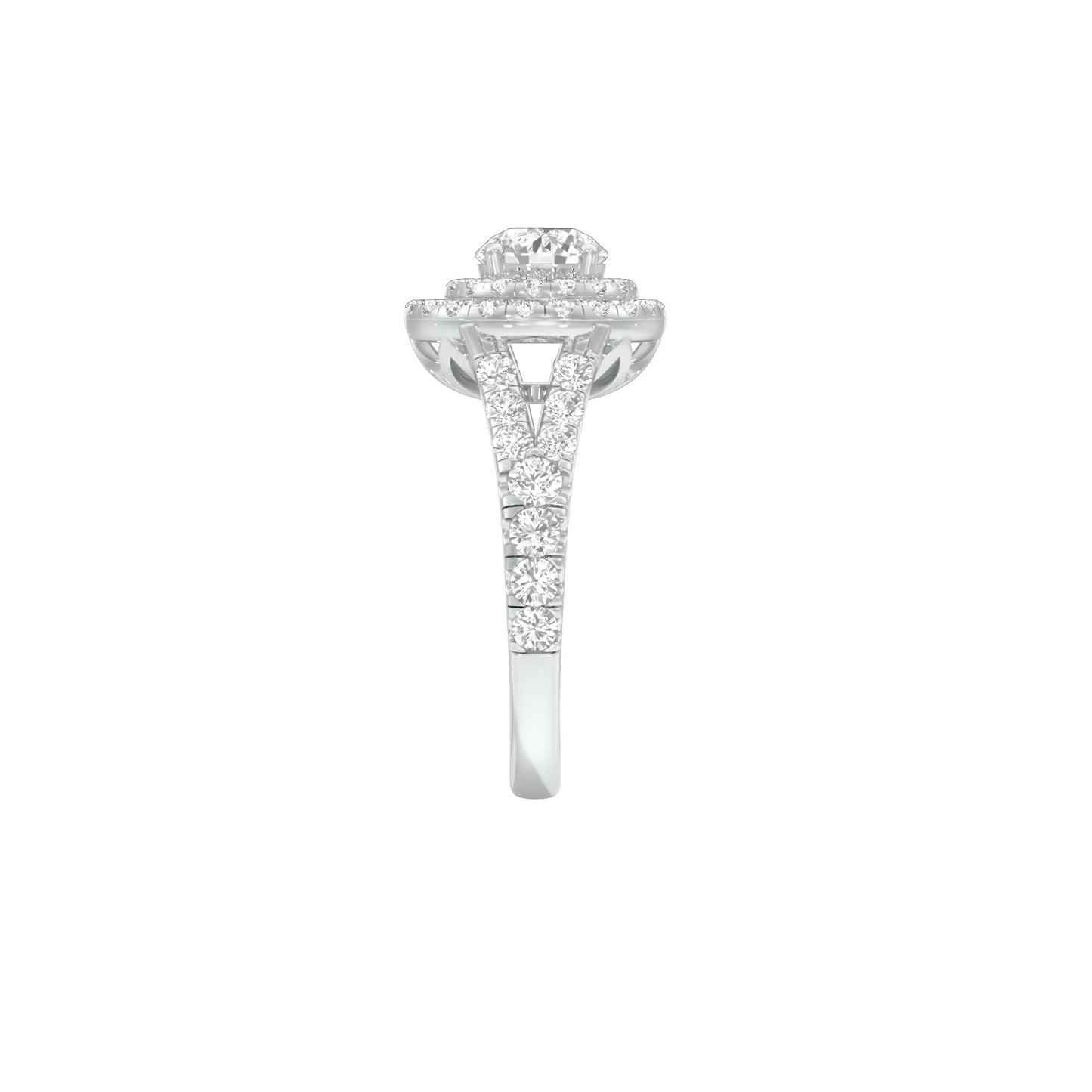 DLR000149 18 KT / White Gold / 22