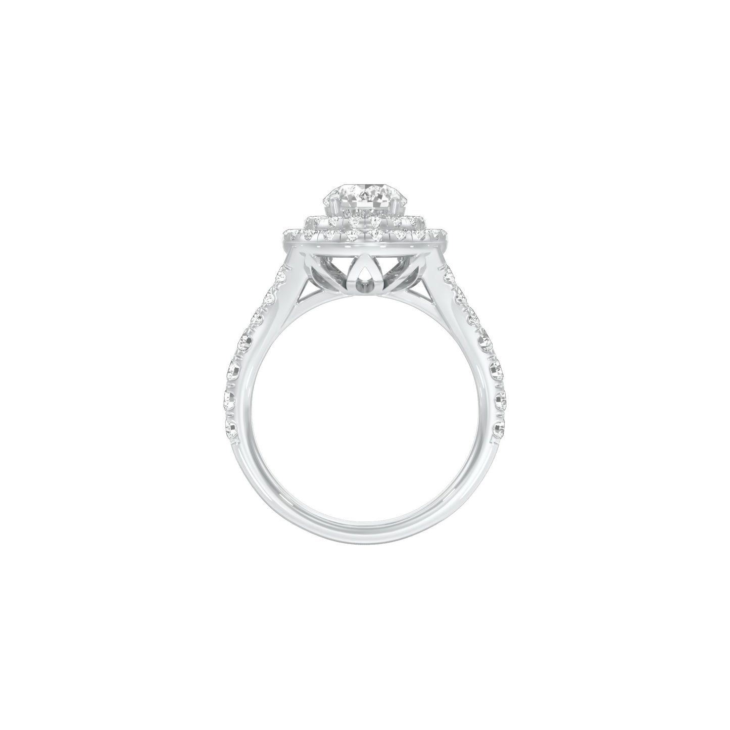 DLR000149 18 KT / White Gold / 22