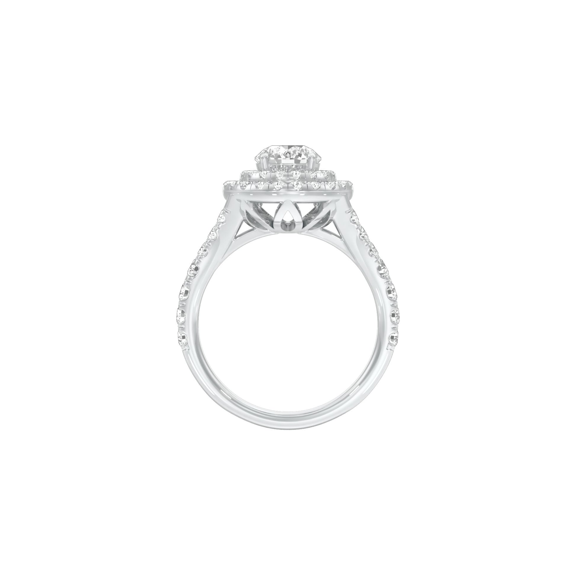 DLR000149 18 KT / White Gold / 22