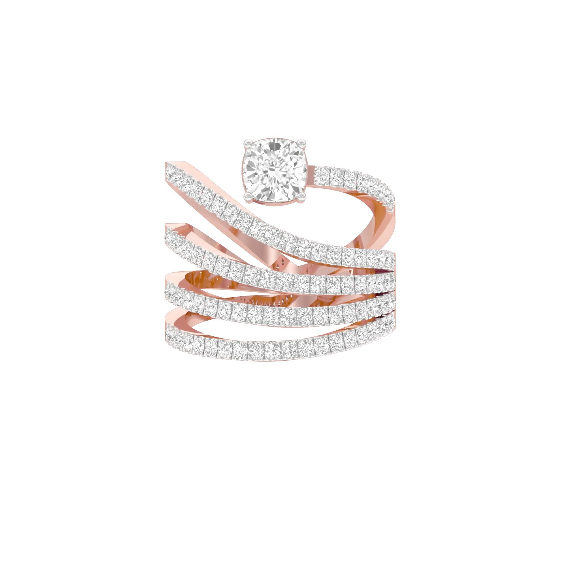 DLR000177 18 KT / Rose Gold / 22