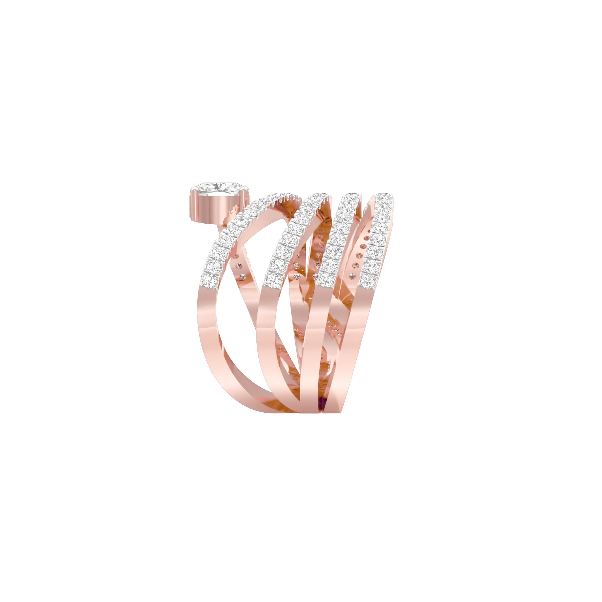 DLR000177 18 KT / Rose Gold / 22