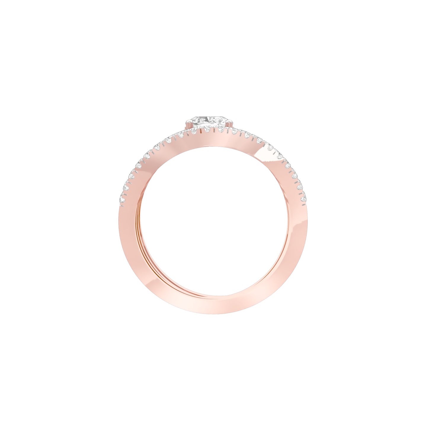 DLR000177 18 KT / Rose Gold / 22